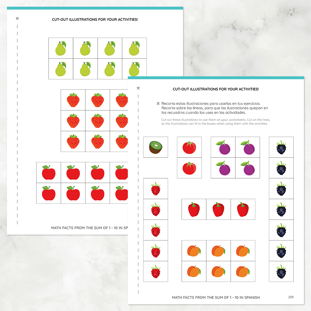 Math Facts: The Sum of 1 - 10 in Spanish – TalkBox.Mom