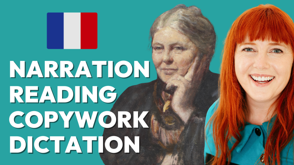 Narration, reading, copywork, and dictation with Charlotte Mason and Adelaide