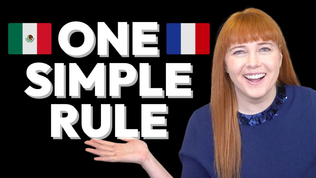 Adelaide smiling explaining one simple rule