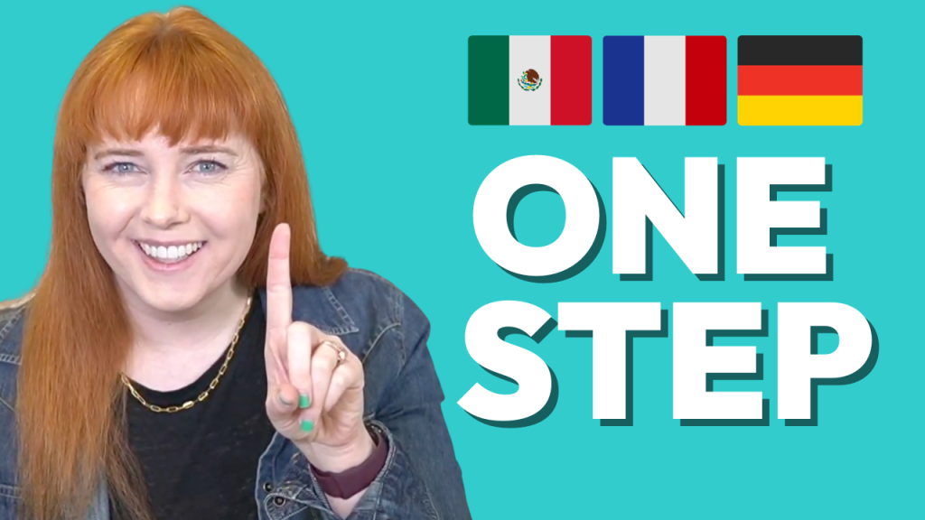 Adelaide smiling and explaining one step for getting over your accent