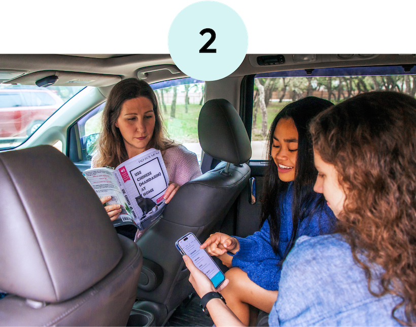 Phrasebook language moment car